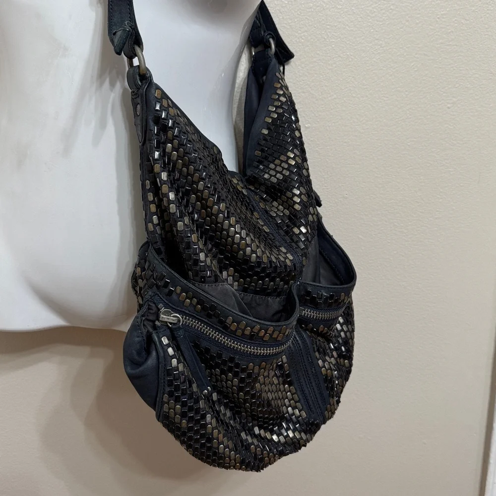 PRELOVED - Studded‎ - Olivia Harris Staple Pouchette